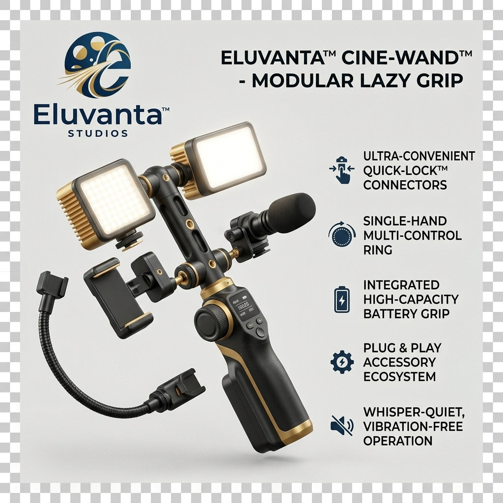 Eluvanta™ Cine-Wand™ - Modular Lazy Grip