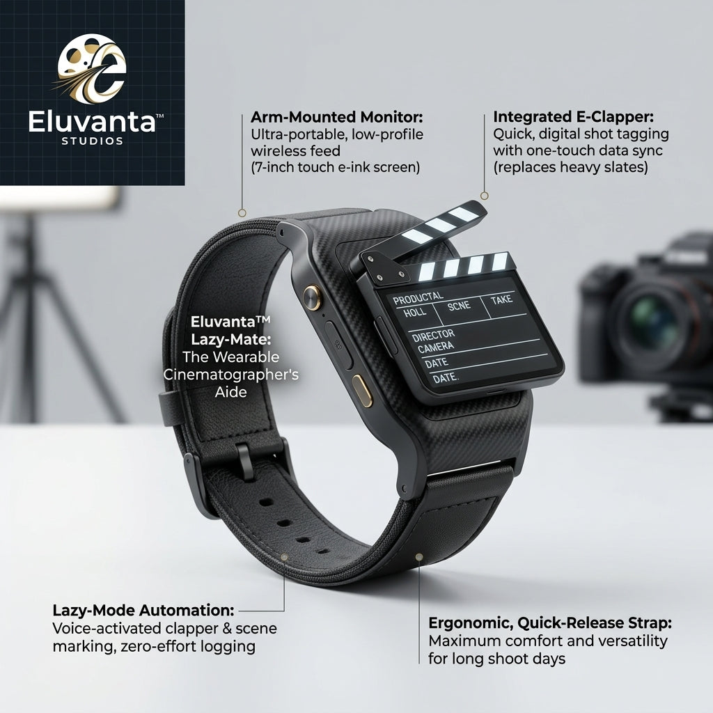 Eluvanta™ Lazy-Mate: The Wearable Cinematographer’s Aide